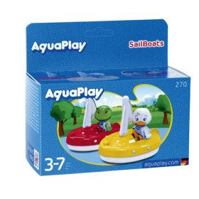 IMG101804_27864 AquaPlay 2 Segelboote + 2 Figuren-image
