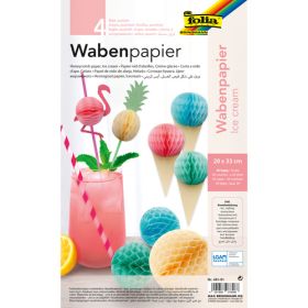 IMG78419_12070 Wabenpapier Ice Cream, 20 x 33 cm, 4 Blatt-image