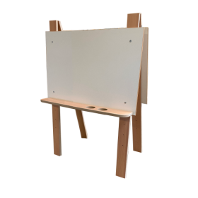 Staffelei, höhenverstellbar Staffelei für Kinder, inkl. Foldback-Klammern Staffelei, höhenverstellbar Staffelei für Kinder, inkl. Foldback-Klammern-image