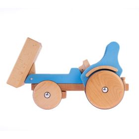 IMG101881_28165 DYNAMIKO Holztraktor Fridolin blue-image