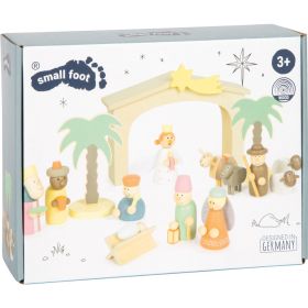 Spielset Holzkrippe Weihnachtsgeschichte Spielset Holzkrippe Weihnachtsgeschichte-image