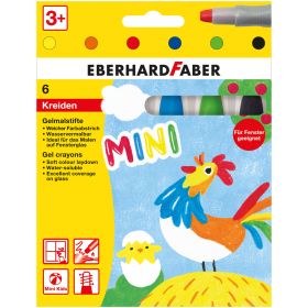 Gelmalstifte Basic 6er-Set, farbig sortiert-image