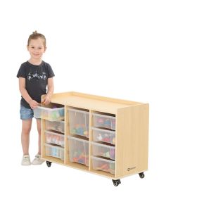 IMG102520_30334 Mobiles Regal m.3 Reihen- 8 kleine & 2 große Boxen-image