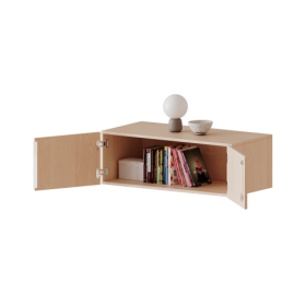 Aufsatzschrank für ErgoTray Serie, 1 Ordnerhöhe - Serie evo180 Gesamthöhe 36 cm, Breite 104,5 cm, zwei Türen Aufsatzschrank für ErgoTray Serie, 1 Ordnerhöhe - Serie evo180 Gesamthöhe 36 cm, Breite 104,5 cm, zwei Türen-image