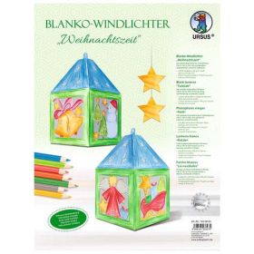 Blanko Windlichter Wintertiere, 2 Stk.-image