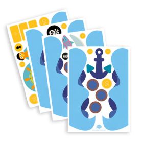 Badala Sticker Piratenschiff-image