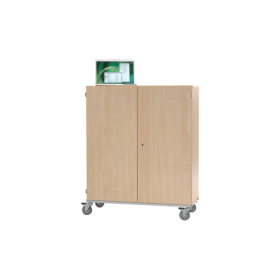 Aufbewahrungsschrank für Laptops mit 14 Fachböden, 14 Steckdosen-image