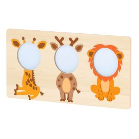 IMG102527_30366 Wandelement m. Spiegel Safari Tiere-image