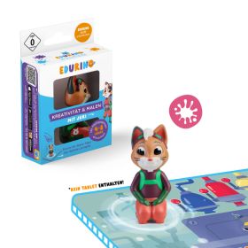 IMG102000_31828 EDURINO Figur Juki, "Kreativität & Malen ab 4", Zugang zur EDURINO-Lernwelt-image