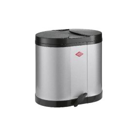 IMG102952_32152 Wesco Mülleimer Beta Silber (2 x 15 L)-image