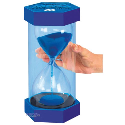 Gigasanduhr 15 min, blau-image