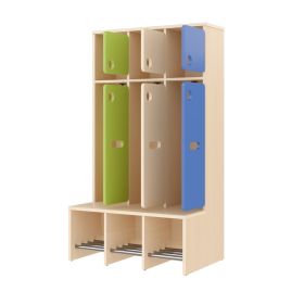 Komplett-Garderobe, 3 Plätze, Sitzhöhe: 35 cm-image