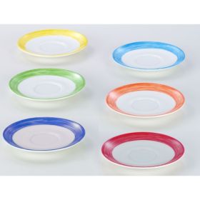Untertasse, 6 Stk. pro Farbe-image