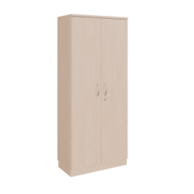Schrank, 2türig mit 5 Ordnerhöhen B/H/T: 80x190x62 cm, verschließbar, mit Bügelgriffen-image