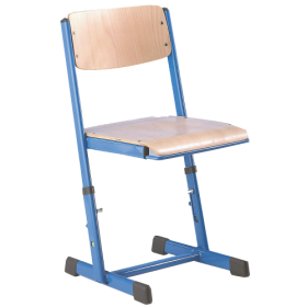 ECOFLEX Schulstuhl mit Lordo-Höhenverstellung verschiedene Sitzhöhen wählbar-image