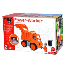 BIG Power Worker Müllwagen mit Figur-image