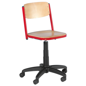 Drehstuhl mit Gaslift auf Polyamid-Fußkreuz Sitzhöhe: 41-54 cm Drehstuhl mit Gaslift auf Polyamid-Fußkreuz Sitzhöhe: 41-54 cm-image