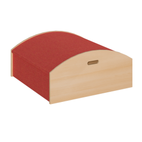 Spielpodest - Berg B/H/T: 78x24/36x78 cm, mit Tretford Teppich-image