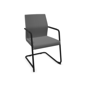 Stuhl Ana mit Kufengestell B/H/T: 59x92x71 cm, mit Armlehne-image