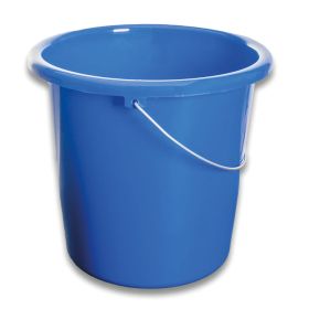 IMG101225_31892 Haushaltseimer, Kunststoff, Metallbügel, 10 l, blau-image