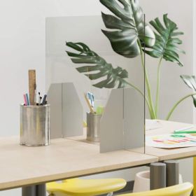 5x Polystyrol Schutzwand als Tischaufsteller B/H: 65x55 cm-image