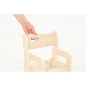 Stuhl Ole - Sitzhöhe 21cm mit Armlehne & Stopper, 2 Stück-image