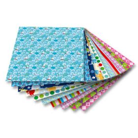 IMG89532_12222 Faltblätter Kinderspaß, 15 x 15 cm, Sortiment, 50 Blatt-image