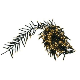 Kunststoff-Sternenkette, weiß, mit 10 Sternen-image