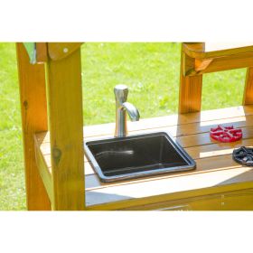 Outdoor Spielküche aus Holz mit Dach-image