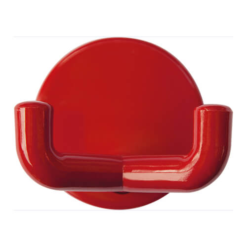 2er Kleiderhaken 33 rot