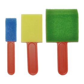Schablonierpinsel Set, je 3 Stk. pro Größe-image