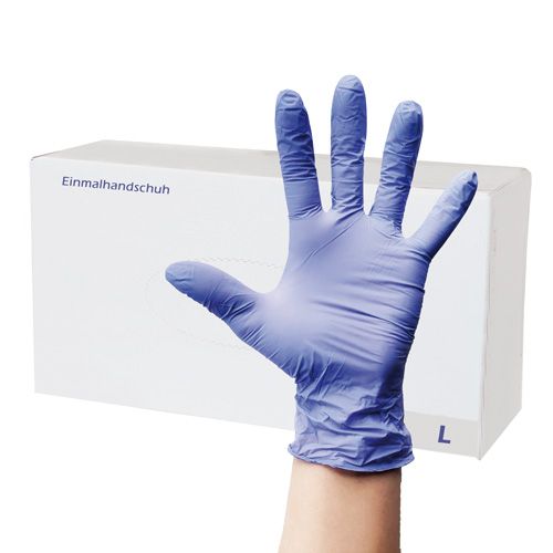 Nitril- Einmalhandschuhe, groß, 100 Stk.-image