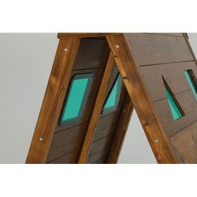 Outdoor Regenbogen Krabbelhaus-image