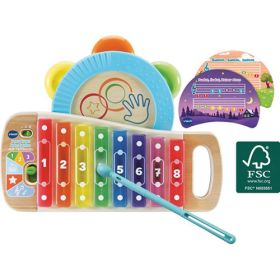 IMG101534_27512 Vtech 80-615604 Interaktives Holz-Xylofon mit Tamburin-image