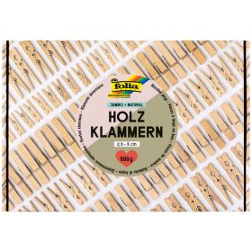 IMG103115_32719 Holzklammern natural Jumbo-Packung, 500 g, sortiert-image
