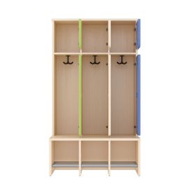 Komplett-Garderobe, 3 Plätze, Sitzhöhe: 35 cm-image