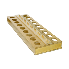 Farbmixaufsatz B/H/T: 110x13x40 cm, für 18 Farbmischbehälter bis Ø 8 cm Farbmixaufsatz B/H/T: 110x13x40 cm, für 18 Farbmischbehälter bis Ø 8 cm-image