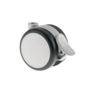 Rollenset bestehend aus 4 Rollen für Schränke und Regale 2 feststellbar-image