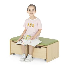 Sitzbank mit ausfahrbaren Boxen-image