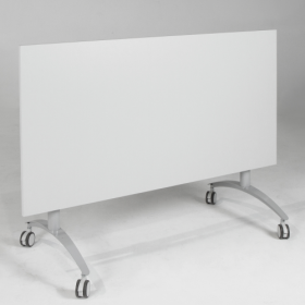 Seitenklapptisch mit Melaminplatte, fahrbar B/H/T: 140x72x70 cm-image