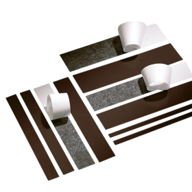 1m Magnetband unterschiedliche Breiten wählbar, Dicke 0,5 mm, 1 Satz: 5 Stück à 20 cm-image