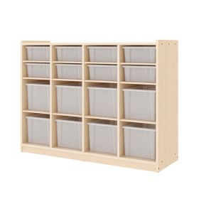 Regalschrank mit 16 Fächern inkl. Boxen-image