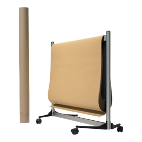 Wagen für Moderationspapier B/H/T: 120x120x60 cm-image