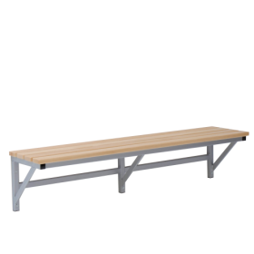 Umkleidesitzbank zur Wandmontage B/H/T: 100x45x35 cm Umkleidesitzbank zur Wandmontage B/H/T: 100x45x35 cm-image