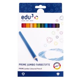 IMG85355_3992 edu³ Prime Jumbo Dreikantgriff, 12er Sortiment-image