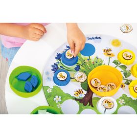 Polli-helft den Bienen bei der Honigernte, Kinderspiel-image