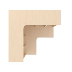 Komplett-Eckgarderobe, 6 Plätze, Sitzhöhe: 35 cm-image