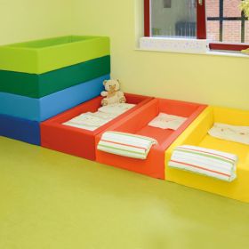 Schaumstoff-Bettchen groß, Farbe nach Wahl-image