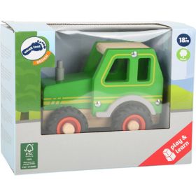 IMG100596_25840 Traktor aus Holz, grün-image