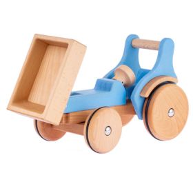 IMG101881_28163 DYNAMIKO Holztraktor Fridolin blue-image